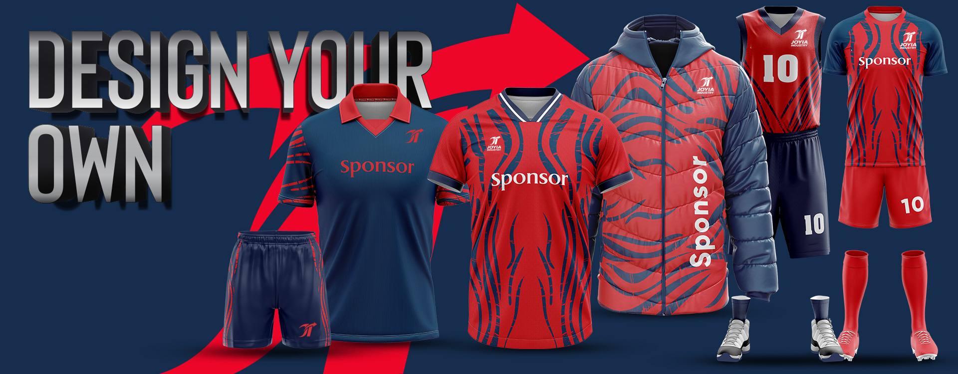 Joyia Sports teamwear collection 2026